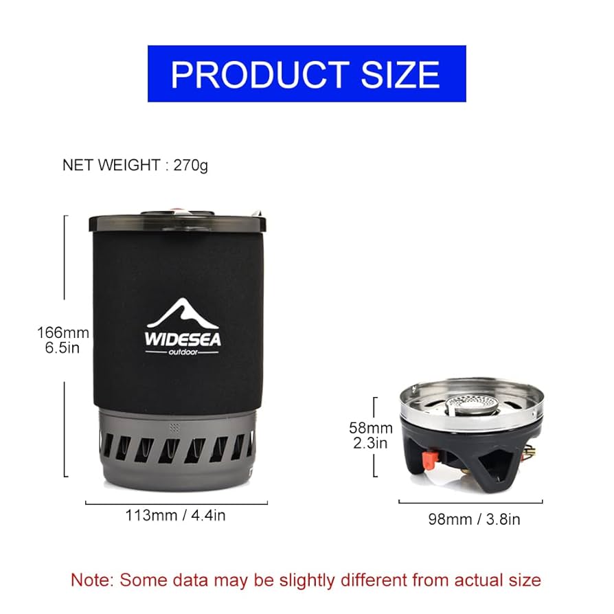 Compact Outdoor Cooking Pot Set