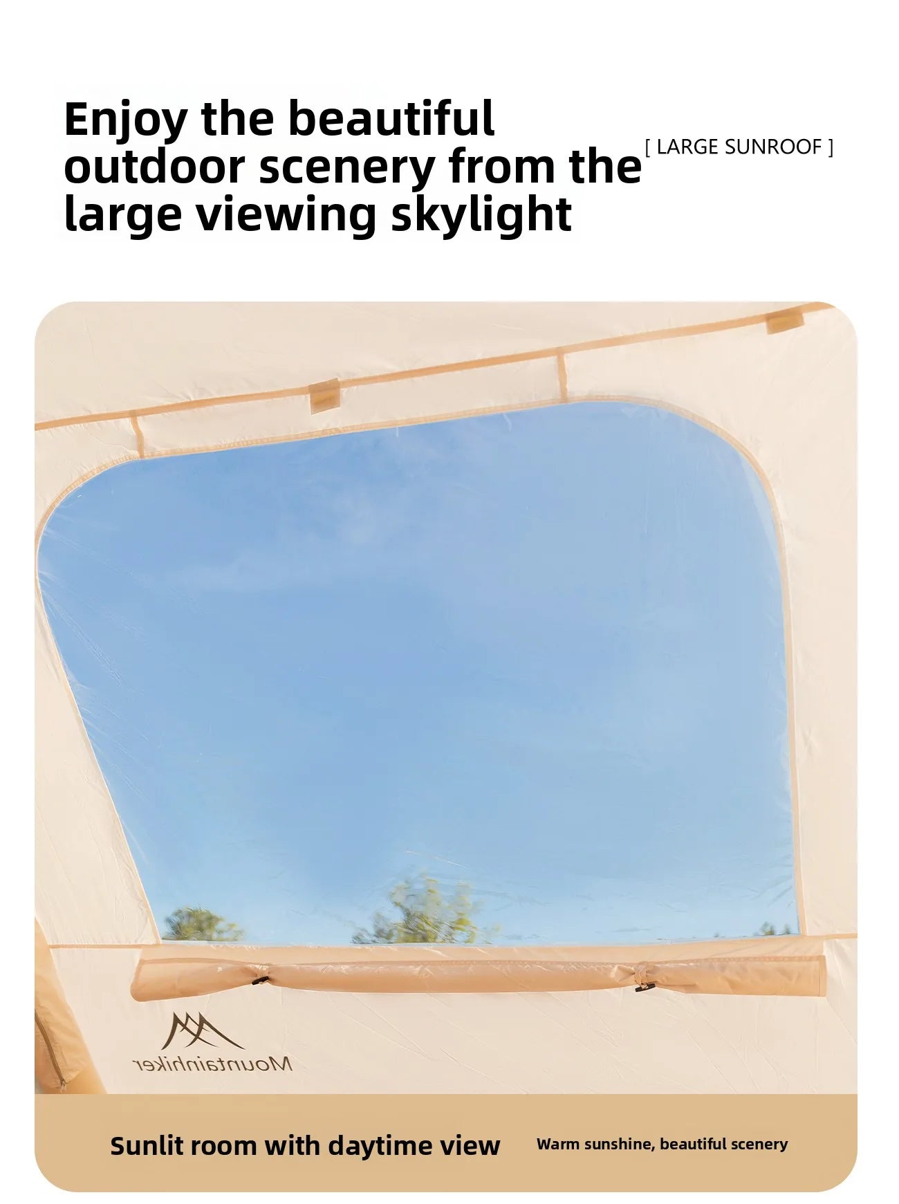 MOUNTAINHIKER Inflatable Skylight Tent