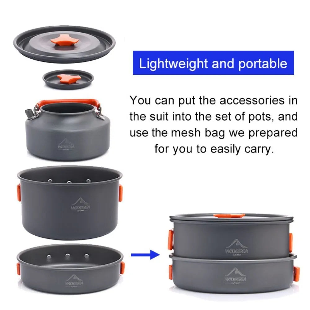 Outdoor Camping Cookware Set