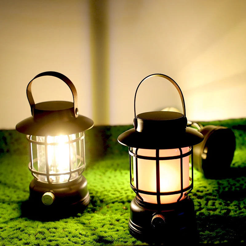 2-in-1 Solar USB Camping Lantern
