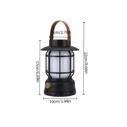 2-in-1 Solar USB Camping Lantern