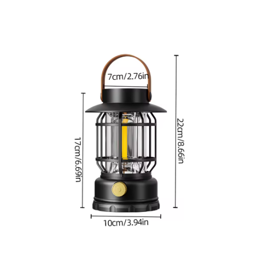 2-in-1 Solar USB Camping Lantern