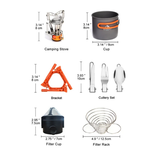 Outdoor Camping Cookware Set