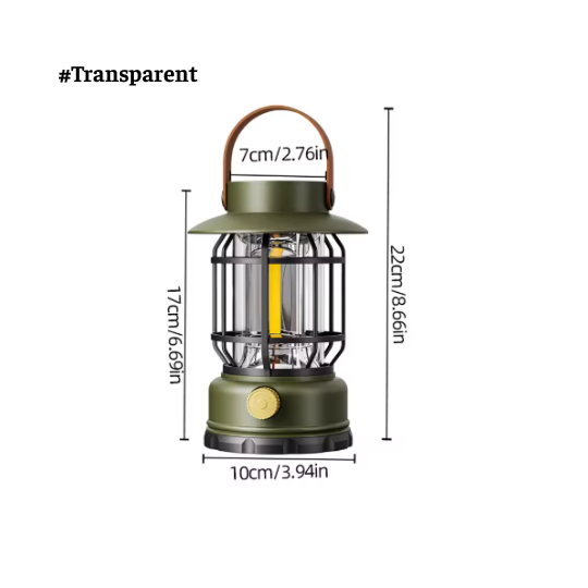 2-in-1 Solar USB Camping Lantern