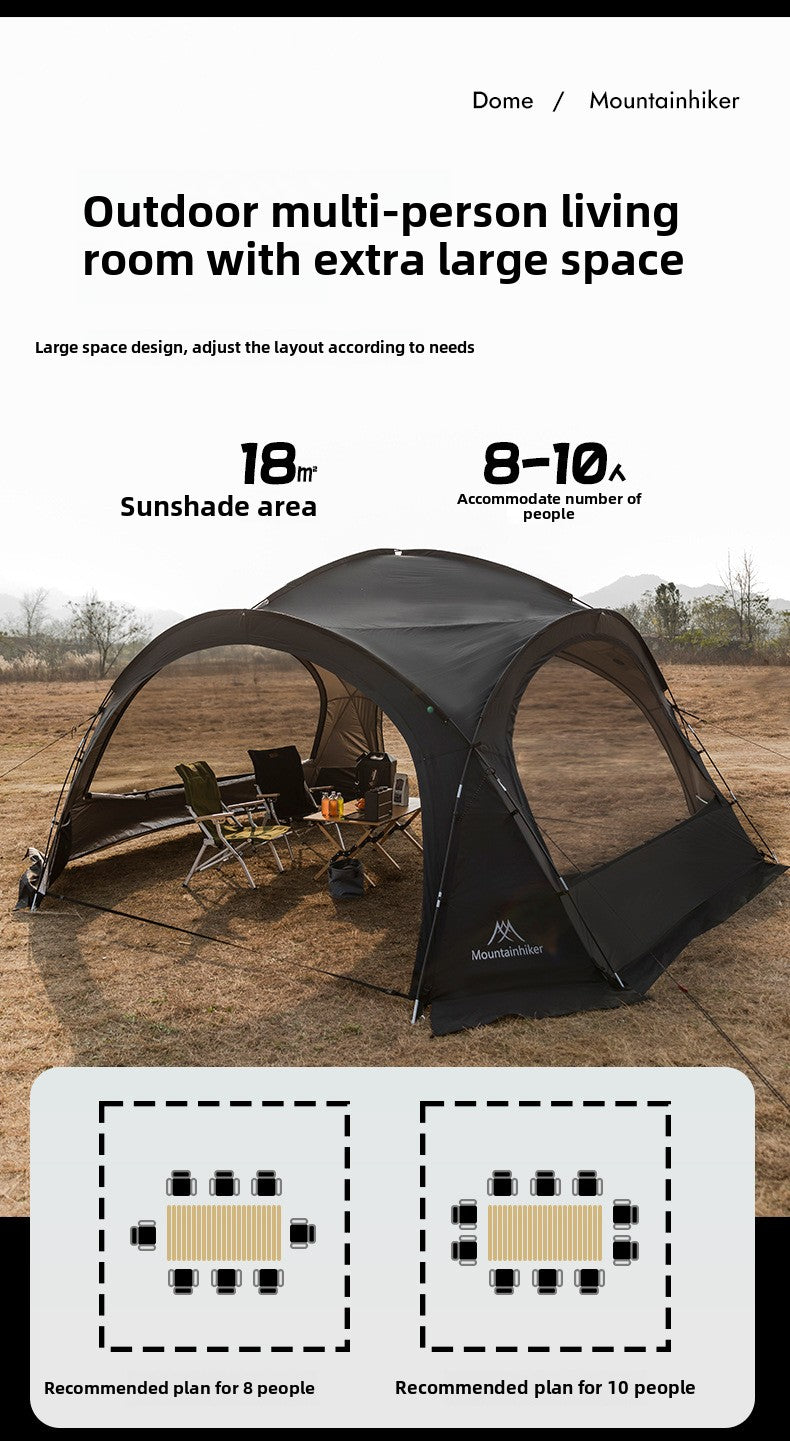 Mountainhiker 8–10 Person Luxury Dome Camping Tent