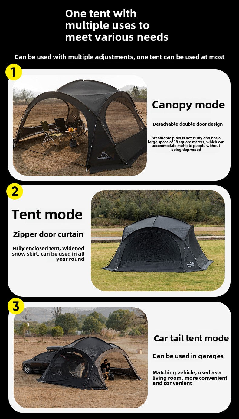 Mountainhiker 8–10 Person Luxury Dome Camping Tent
